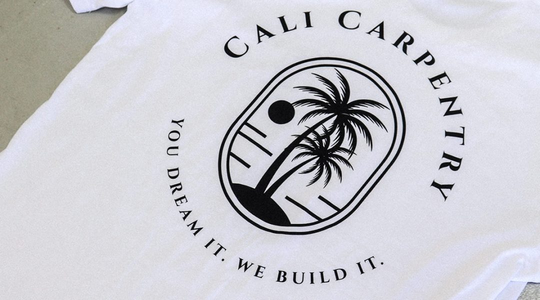 Screen Printing - Custom Printed White Shirt